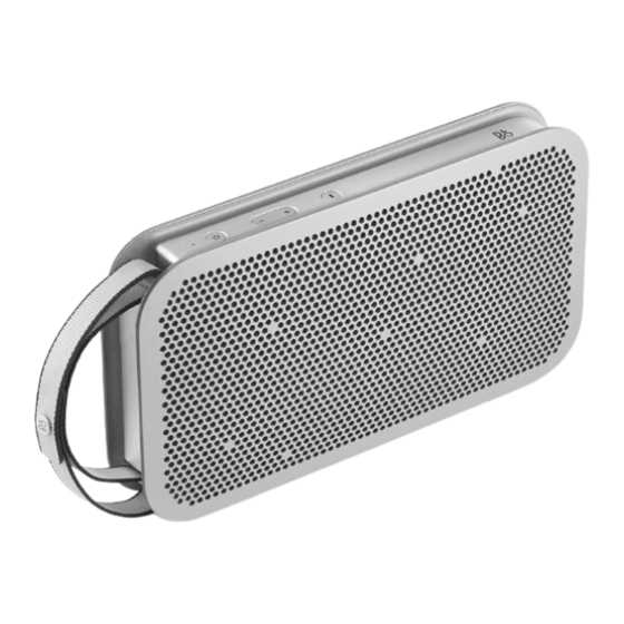 BeoPlay A2 Manual