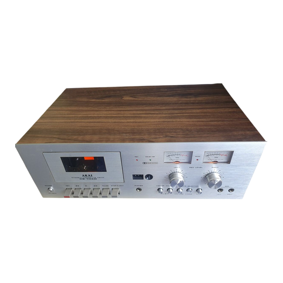 Akai CS-705D Service Manual