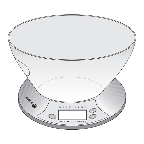 Fagor BC-100 Instructions For Use Manual