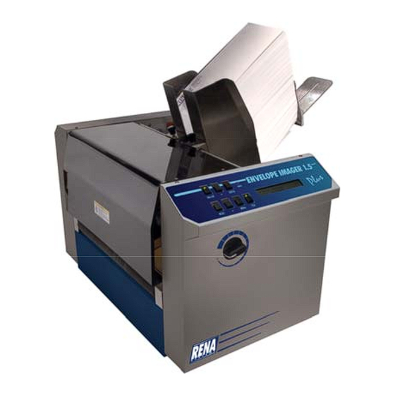 Rena Systems Rena Envelope Imager Operation Manual
