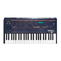 Quasimidi Sirius Operating Instructions Manual
