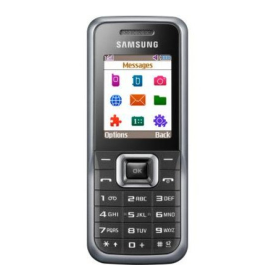 Samsung E2100 User Manual