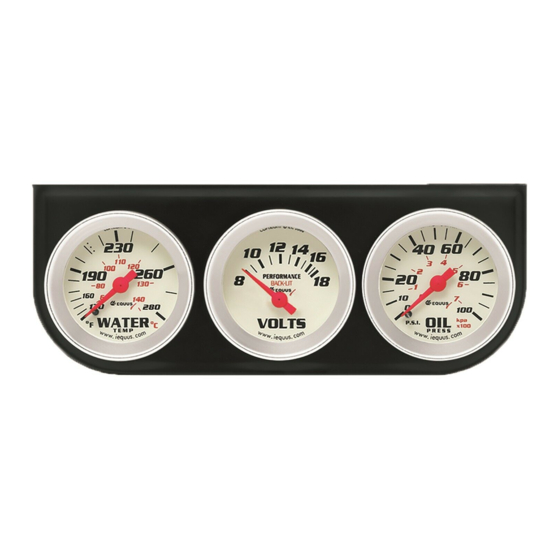 Equus 8200 Installation Instructions
