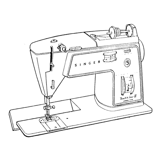 Singer 758E Parts List