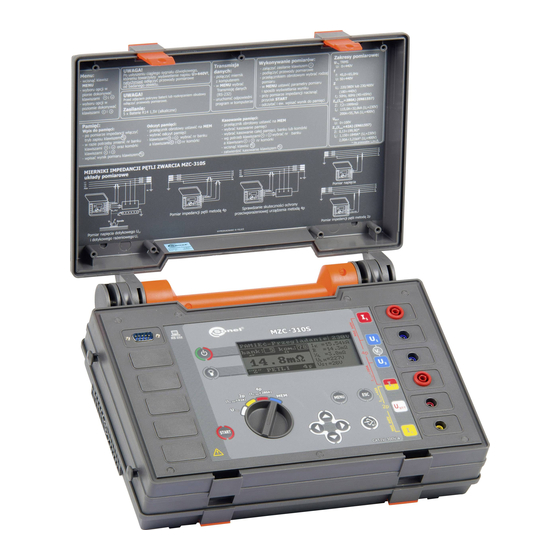 Sonel MZC-310S Operating Manual