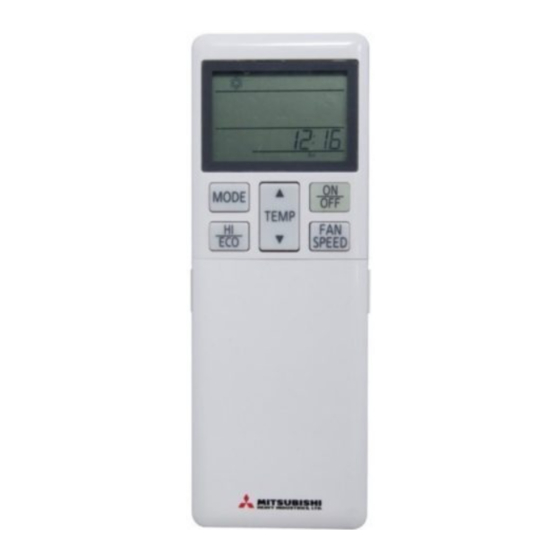 Mitsubishi Heavy Industries RCN-E-E3 Installation Manual