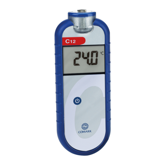 Fluke Comark C12 HACCP Operator's Manual