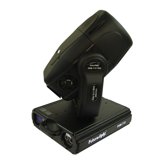 Future light Pro-Head-Wash PHW-710 User Manual