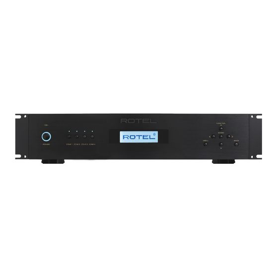 Rotel C8 8-channel distribution amplifier Manuals