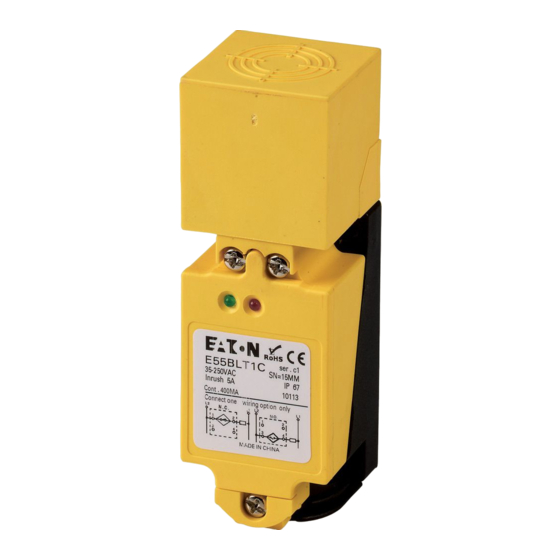 Eaton E55 Series Instruction Leaflet