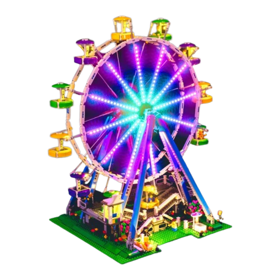 LIGHT MY BRICKS LEGO FERRIS WHEEL 2.0 10247 LIGHT KIT Installation Manual