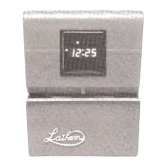 Lathem DWA-4000 Operation Manual