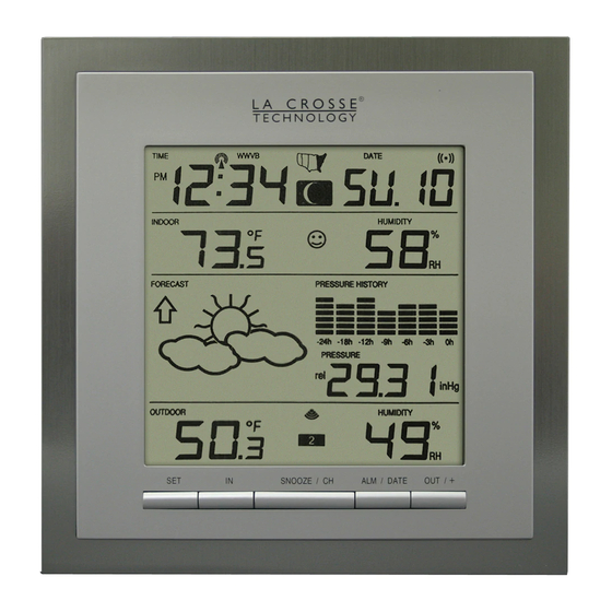 La Crosse WS-9049U-IT Quick Setup Manual