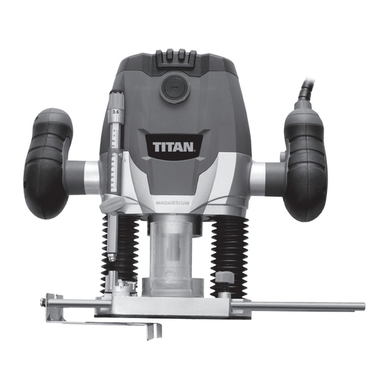 Titan TTB591ROU Safety And Operating Manual