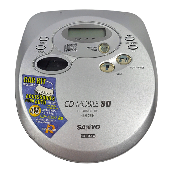 Sanyo CDP-4100CR Manuals