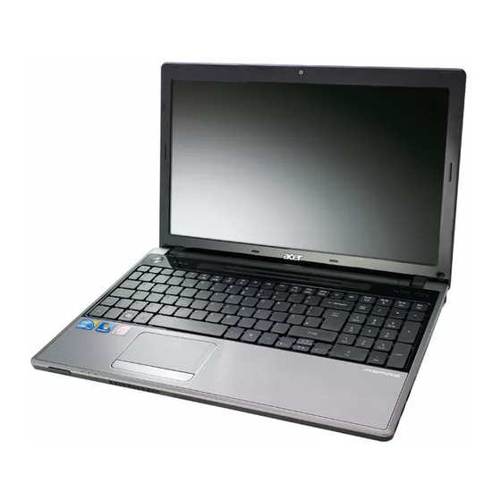 Acer Aspire 4820T Series Manuals