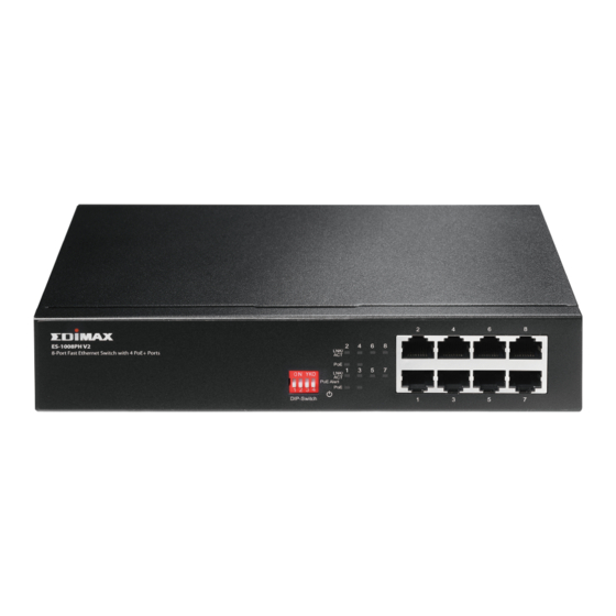 Edimax GS-1008PH V2 Quick Installation Manual