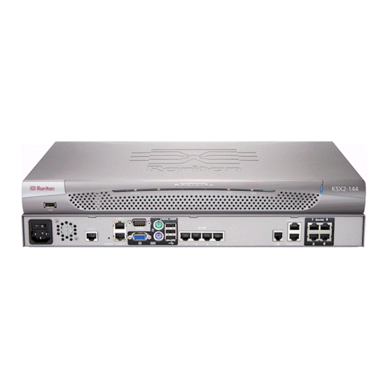 Raritan DKSXII-V2.3.0-0D-E Manuals