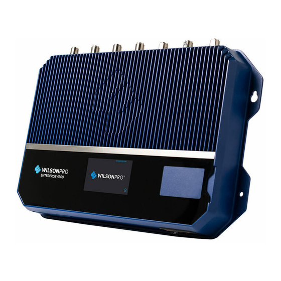 WILSON PRO ENTERPRISE 4300 Installation Manual
