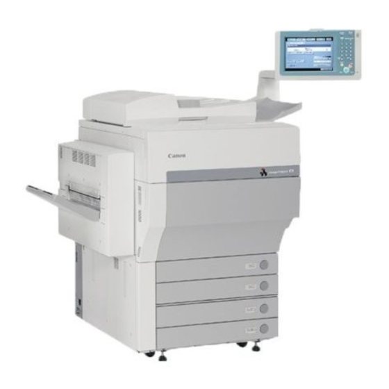 Canon imagePRESS C1+ User Manual