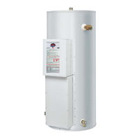 Bock Water heaters Energy Saver 50 SF Series Service Manual