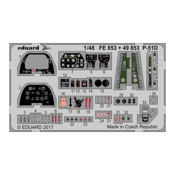 Eduard P-51D 1/48 Manual