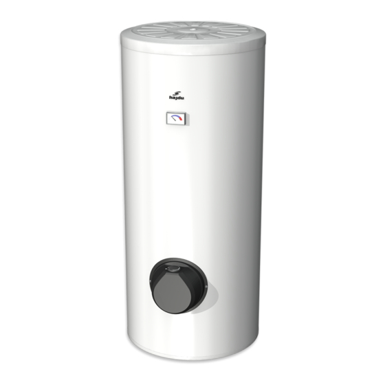 hajdu IDE100S ErP Instructions For Installation And Use Manual