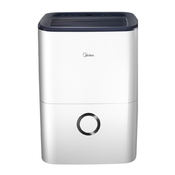 Midea MDDF-16 Dehumidifier Wi-Fi Manuals