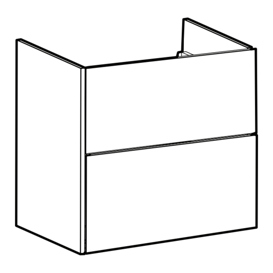 Geberit IDO 600/9751021111 Operating & Maintenance Instruction