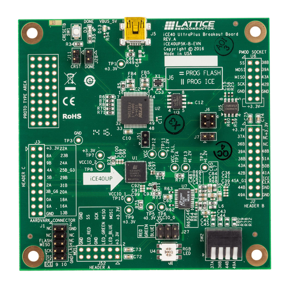 Lattice Semiconductor iCE40 UltraPlus User Manual