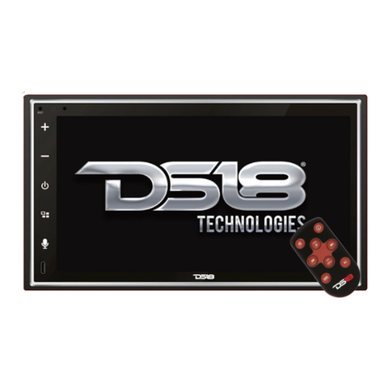 DS18 DDX7CP Owner's Manual