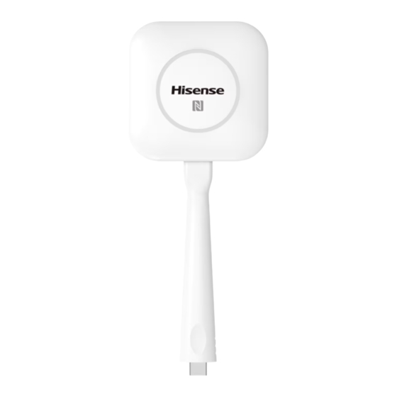 Hisense GoClick HT005E User Manual