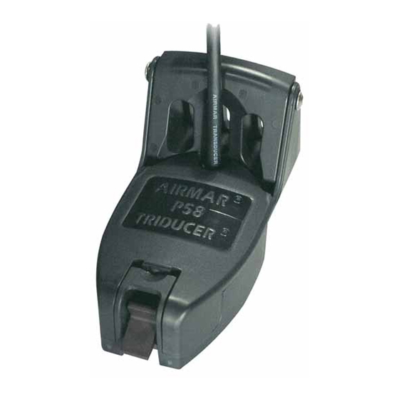 Airmar TRIDUCER P58 Owner's Manual And Installation Instructions