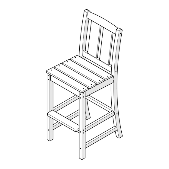 Polywood TLD142 Assembly Instructions