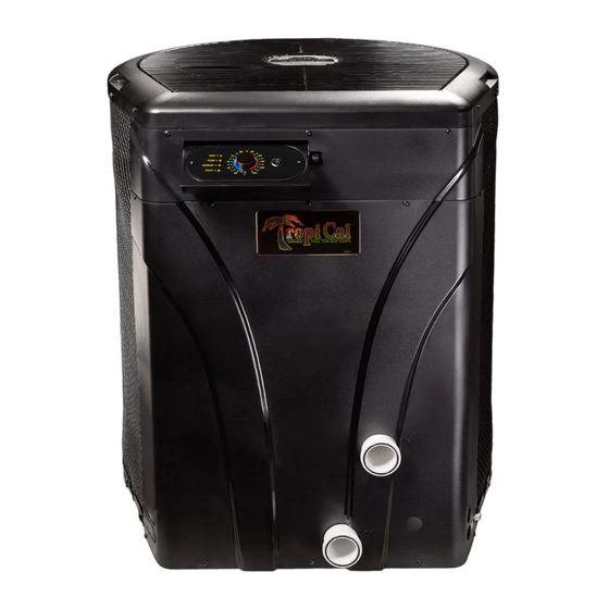 Aquacal HEATWAVE SUPERQUIET TropiCal TropiCool TC1000 Installation Manual