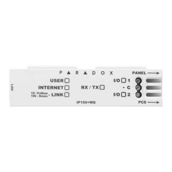Paradox IP150+MQ Installation Manual