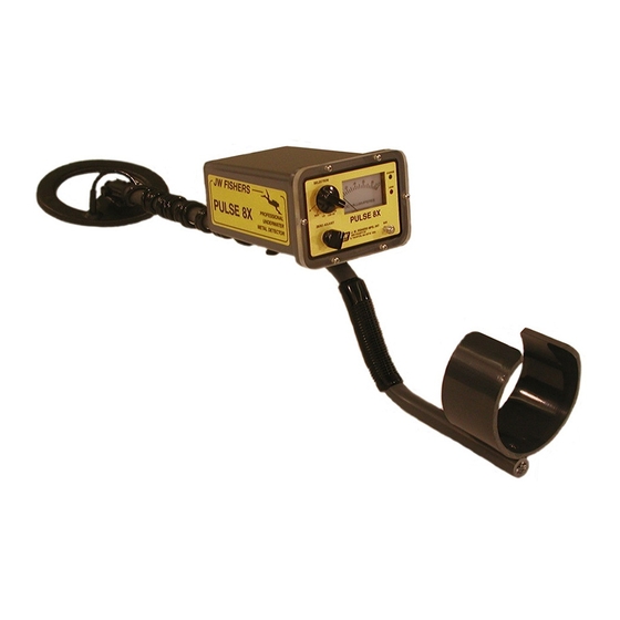 JW Fishers PULSE 8X Operation Manual
