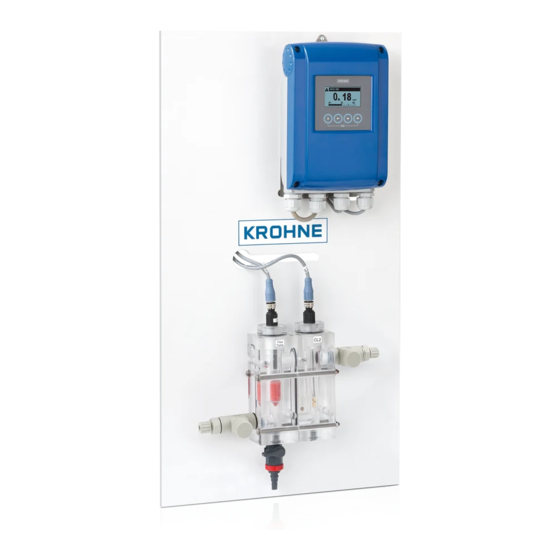 KROHNE OPTISYS CL 1100 Handbook