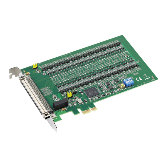 Advantech PCI-1752 Quick Start Manual