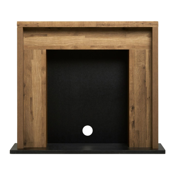 Next BRONX COMPACT FIREPLACE SURROUND 982325 Assembly Instructions Manual