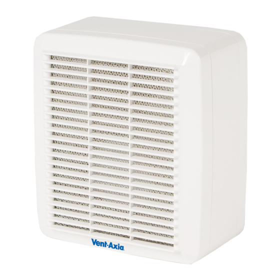 Vent-Axia Centrif Duo Series Installation And Wiring Instructions