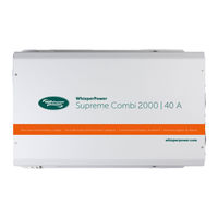 Whisper Power Supreme Combi 24V-2000W-40A User Manual