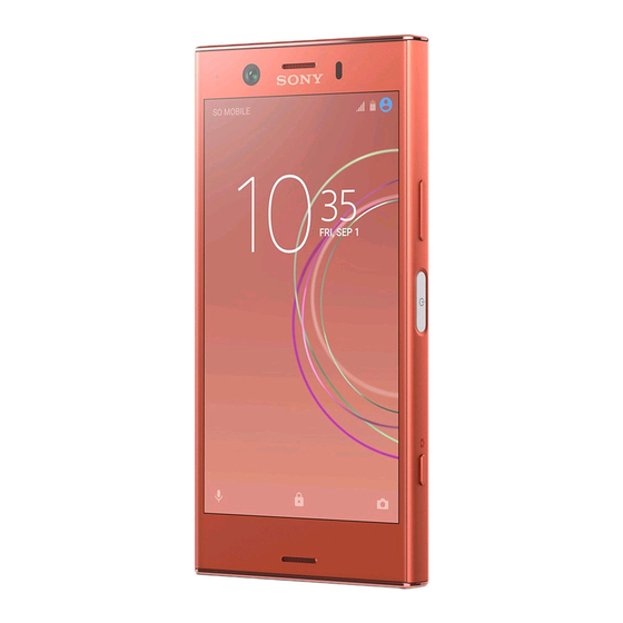 Sony Xperia G8441 Startup Manual