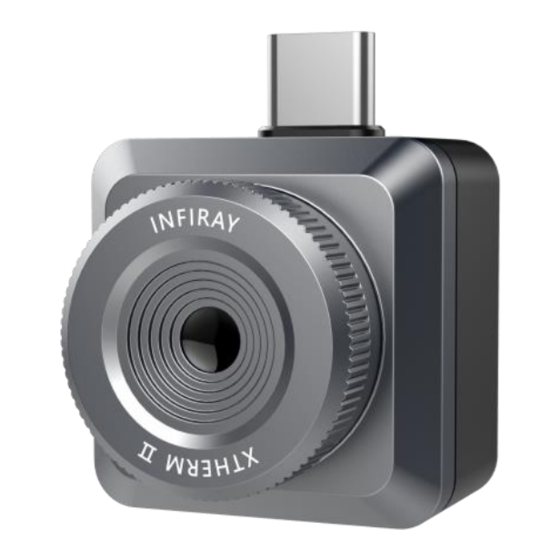 InfiRay Xtherm II Series Imaging Camera Manuals