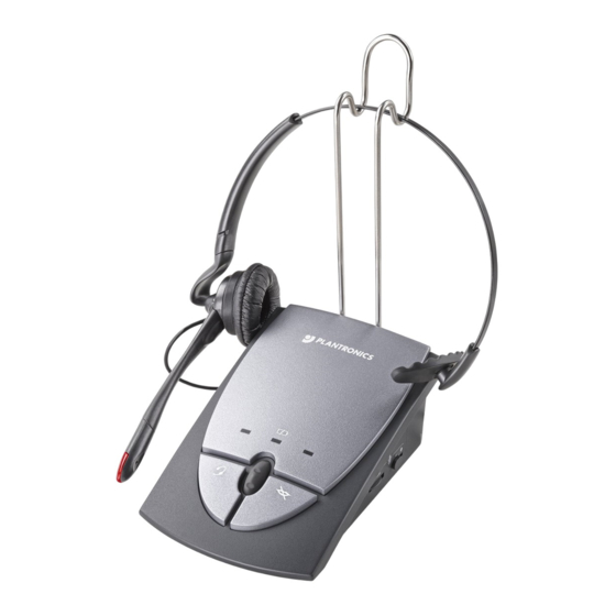 Plantronics S12 Quick Start User Manual