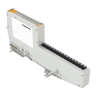 turck BL20-E-3EMM Series Instructions For Use Manual