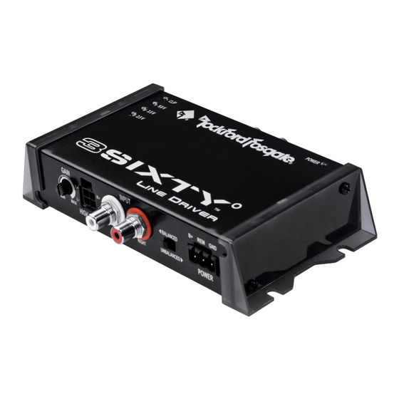 Rockford Fosgate 3Sixty Installation & Operation Manual