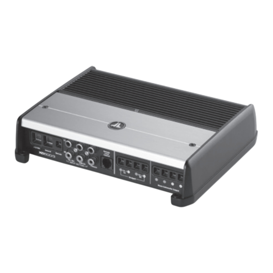 JL Audio NexD XD500/3 Owner's Manual