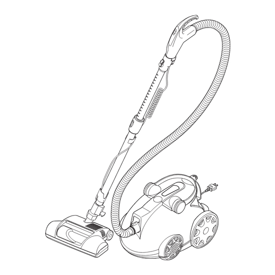 Hoover WindTunnel WindTunnel Bagless Canister Cleaner with Powered Nozzle Owner's Manual