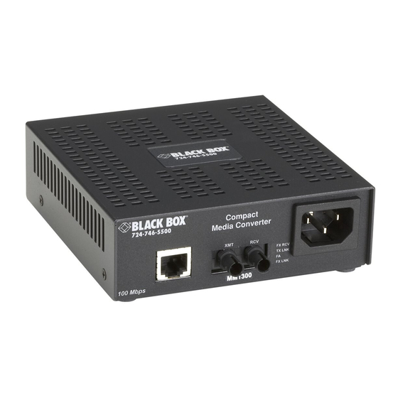 Black Box LHC001A-R4 Installation Manual
